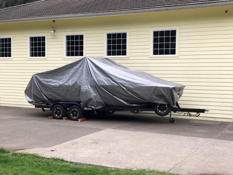 Dry Top 10x15 Multi-Purpose Silver/Brown Heavy Duty DRY TOP Poly Tarp (10'x15') - Image 5